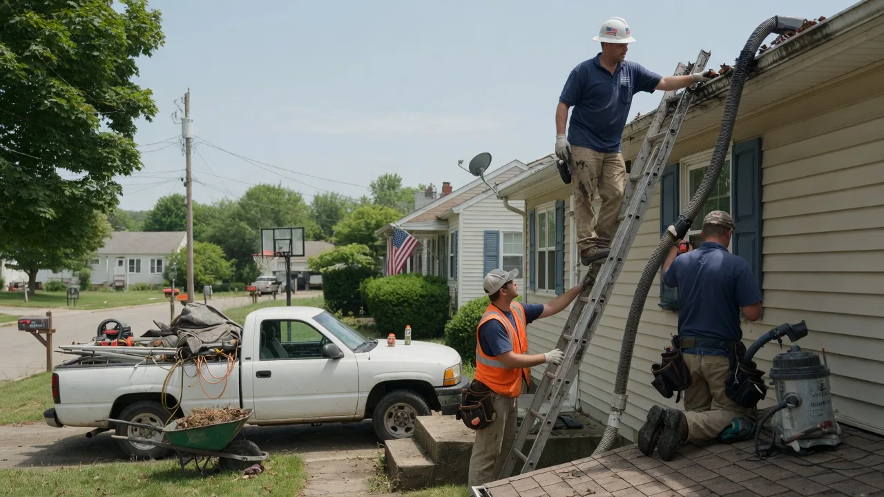 Gutter Installation in Amelia Court House, VA near me